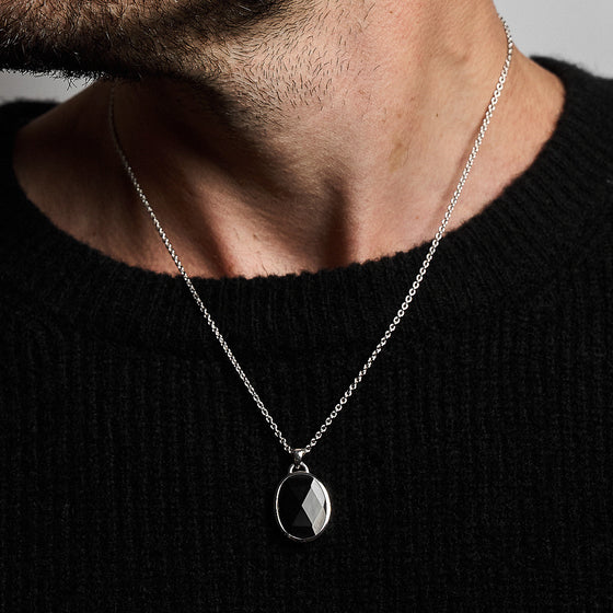 Suki Pendant | Black Onyx